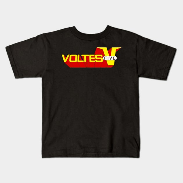 Voltes V Kids T-Shirt by songolas